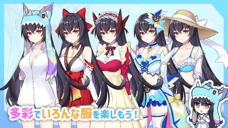 怠惰的怪兽公主不想工作 角色路线 展示图 8