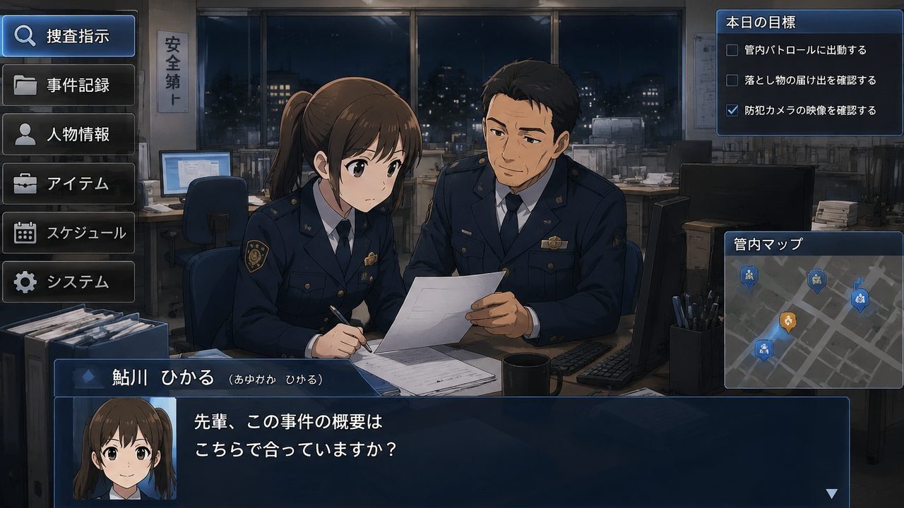 极道无赖EX 女警鮎川光 实机画面 场景图 4