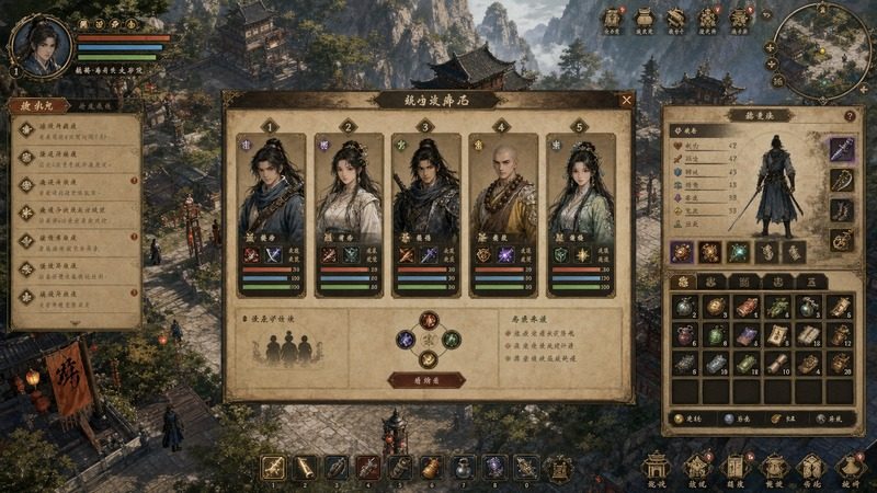 金庸群侠传5爱与死仙狐MOD六周年 资源内容 场景图 7