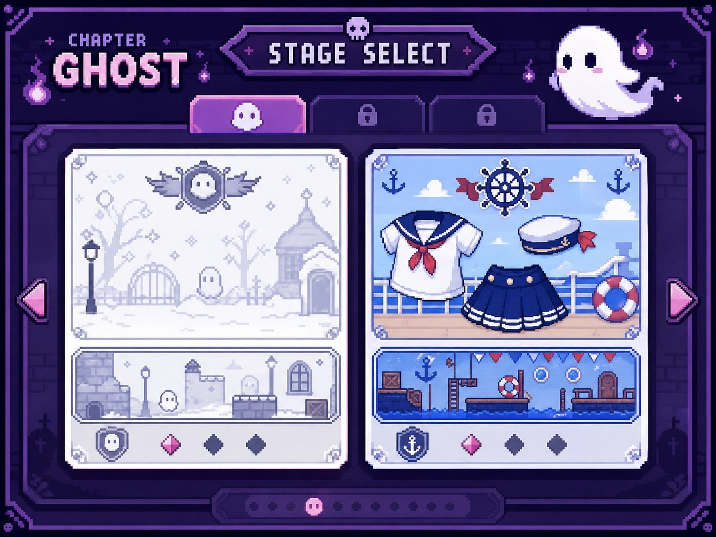 色情猜拳GHOST篇 猜拳玩法 演示图 1